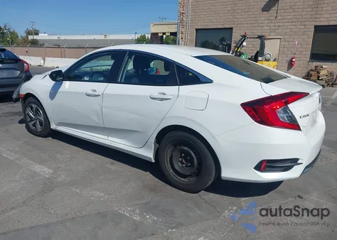 2021 Honda Civic Lx из США, поврежденный, VIN 2HGFC2F66MH543767